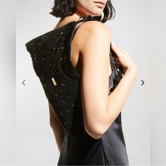 Cult Gaia
Hera Knotted Rhinestone Mini Shoulder Bag - Picture 2 of 13